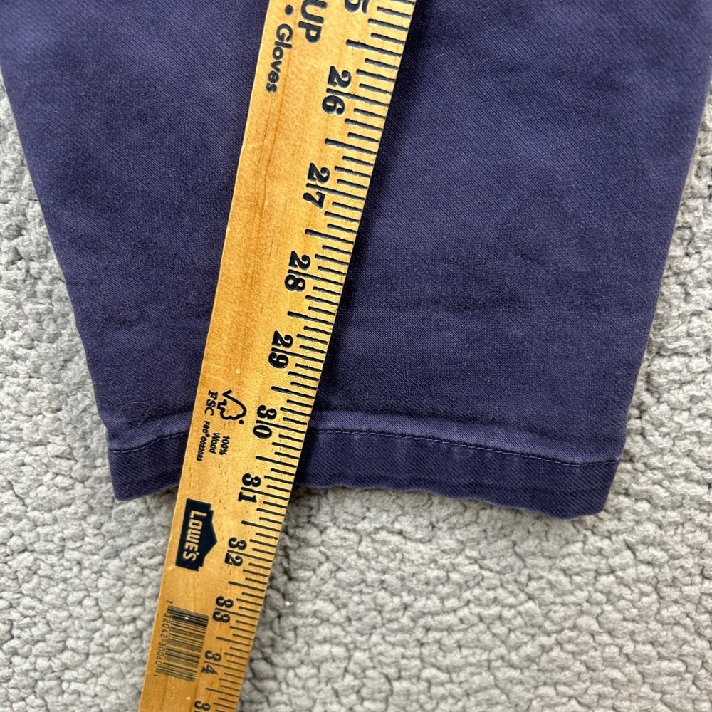 Perk Feel Good Pants Men's Navy Blue 34x32 Slim Fit Stretch Cotton Chinos - Picture 6 of 8
